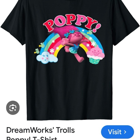 TROLLS AND DREAMWORK Pajama Bottoms and T-Shirt - Picture 7 of 7